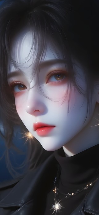 高冷的女孩