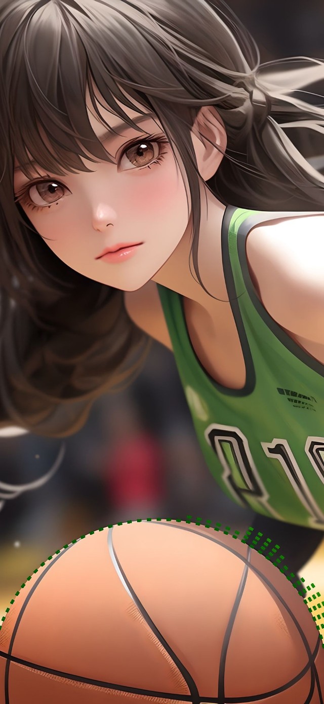 蓝球女孩