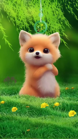 可爱的小狐狸