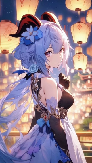 幻夜蓝羽