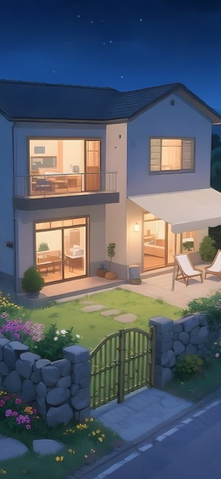 宁静夏夜