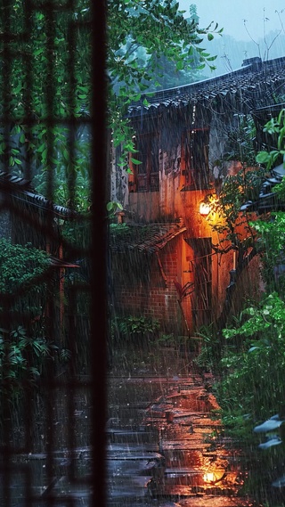 唯美雨天治愈