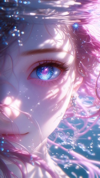 星瞳少女 · 初恋水光