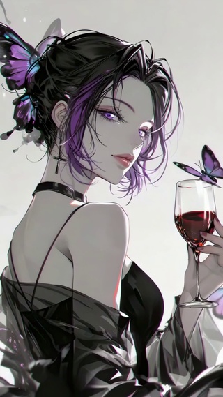 暗黑微醺少女蝴蝶忍