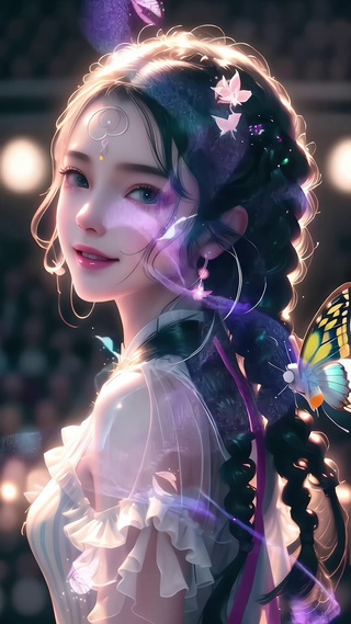 唯美蝴蝶仙女