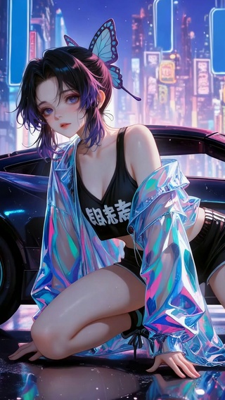 赛博都市跑车美少女蝴蝶忍
