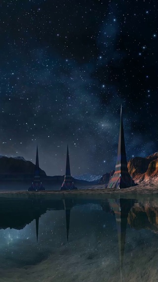 【神秘的星空】