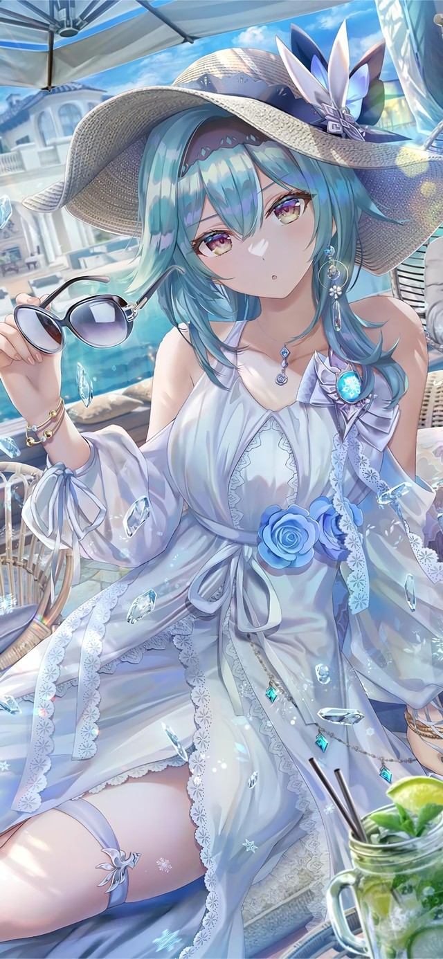 原神优菈泳池派对