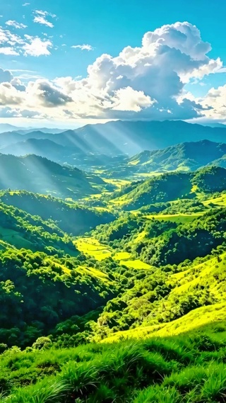 护眼山川美景4K