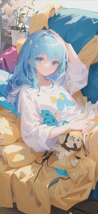 休闲女孩