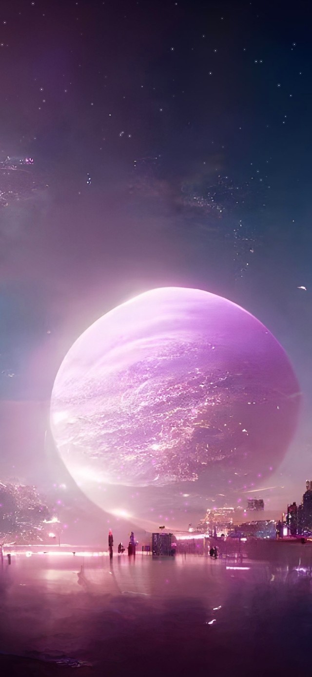 唯美治愈梦幻星空