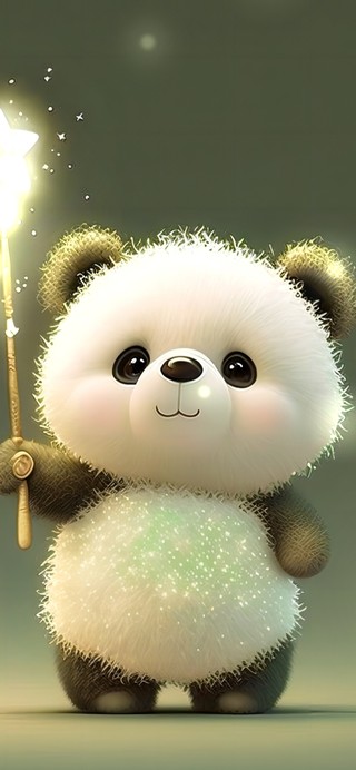 4K小熊猫的幸运星（护眼）