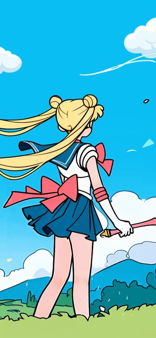 风筝随风