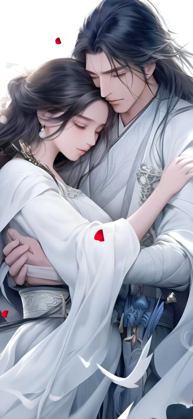 唯美水墨仙侠情侣