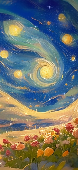 4K 星月夜
