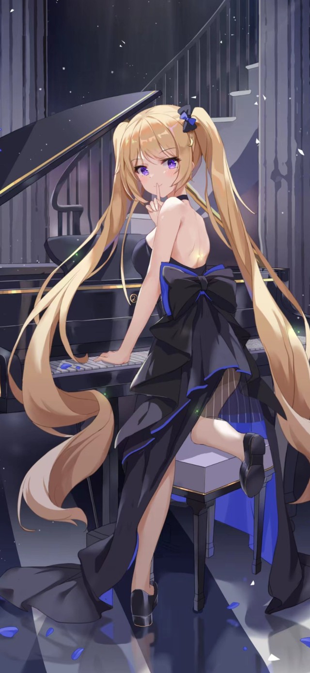 4K钢琴少女