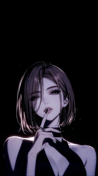 短发女朋友