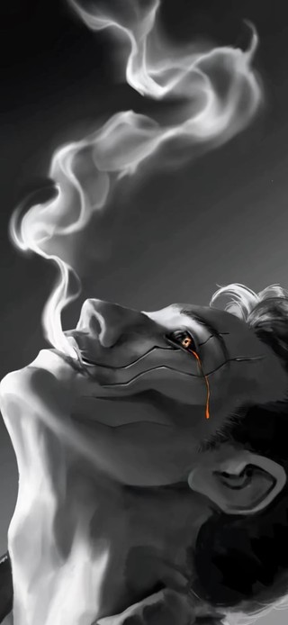 烟雾缭绕-安静燃烧