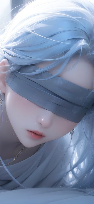 纯欲蒙眼女孩