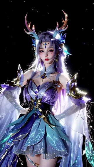 爱撒娇的古风美女