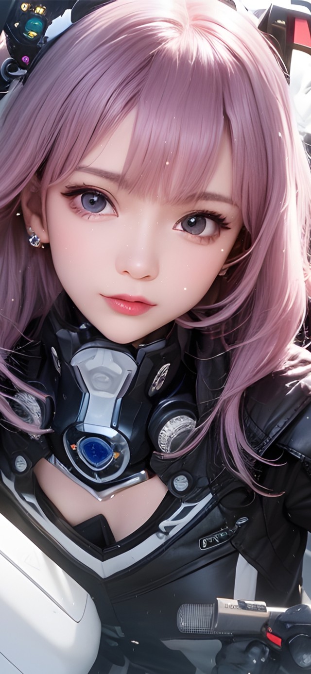 4k赛博朋克少女