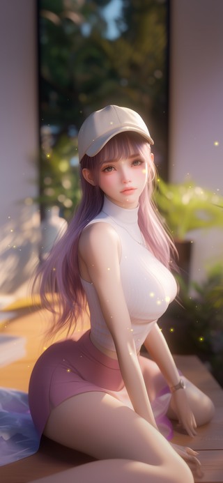 眉目如画，轻描便使景色失色