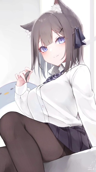 jk制服猫女仆4k