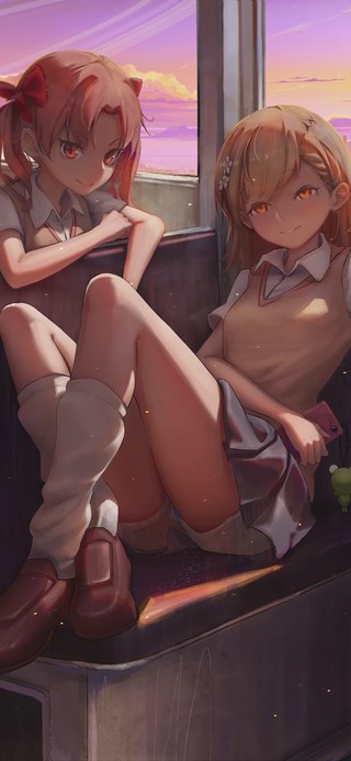 4K火车上的少女