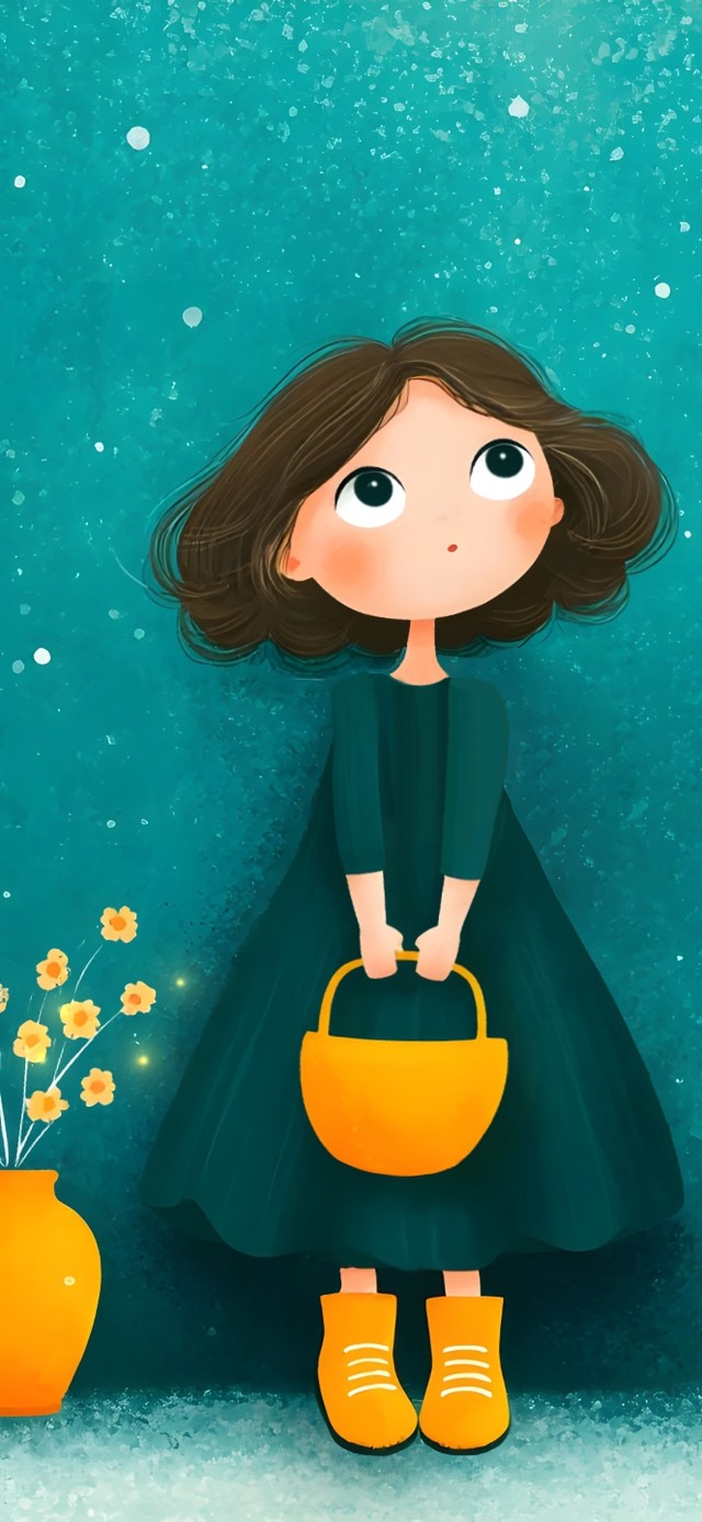 极简护眼Flower Girl