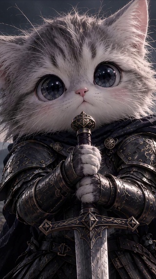 猫咪骑士
