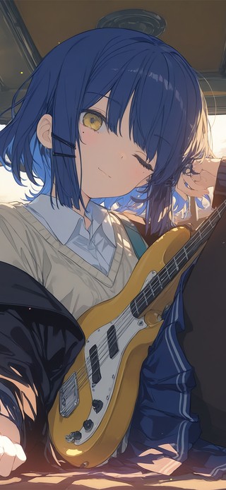唯美地铁少女
