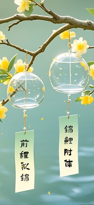 清新的风铃