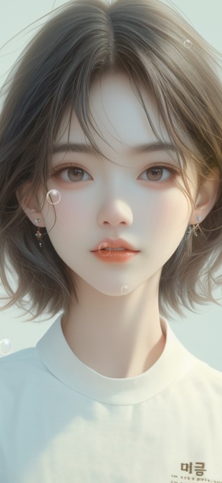 软萌短发少女