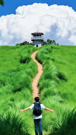 旷野追风旅人