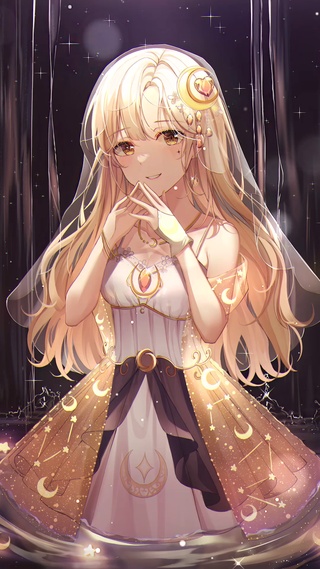唯美星光少女