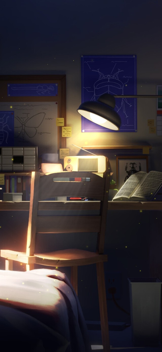 治愈温馨卧室房间