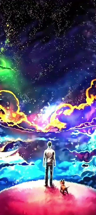 绚丽星空
