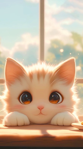 可爱萌猫