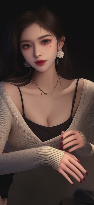 云鬓花颜金步摇，芙蓉帐暖度春宵