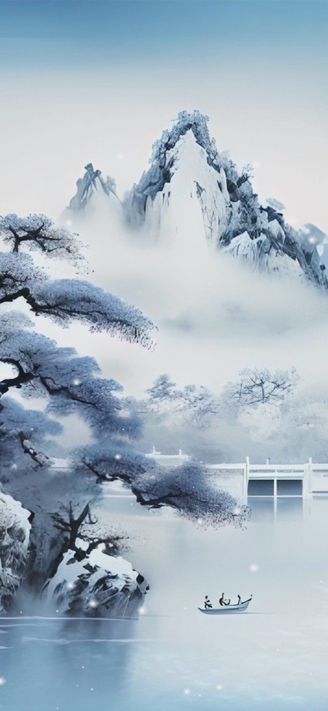 古风雪景