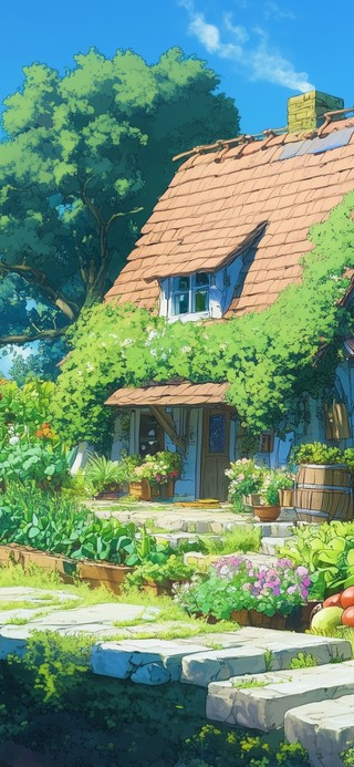 海边菜园小屋