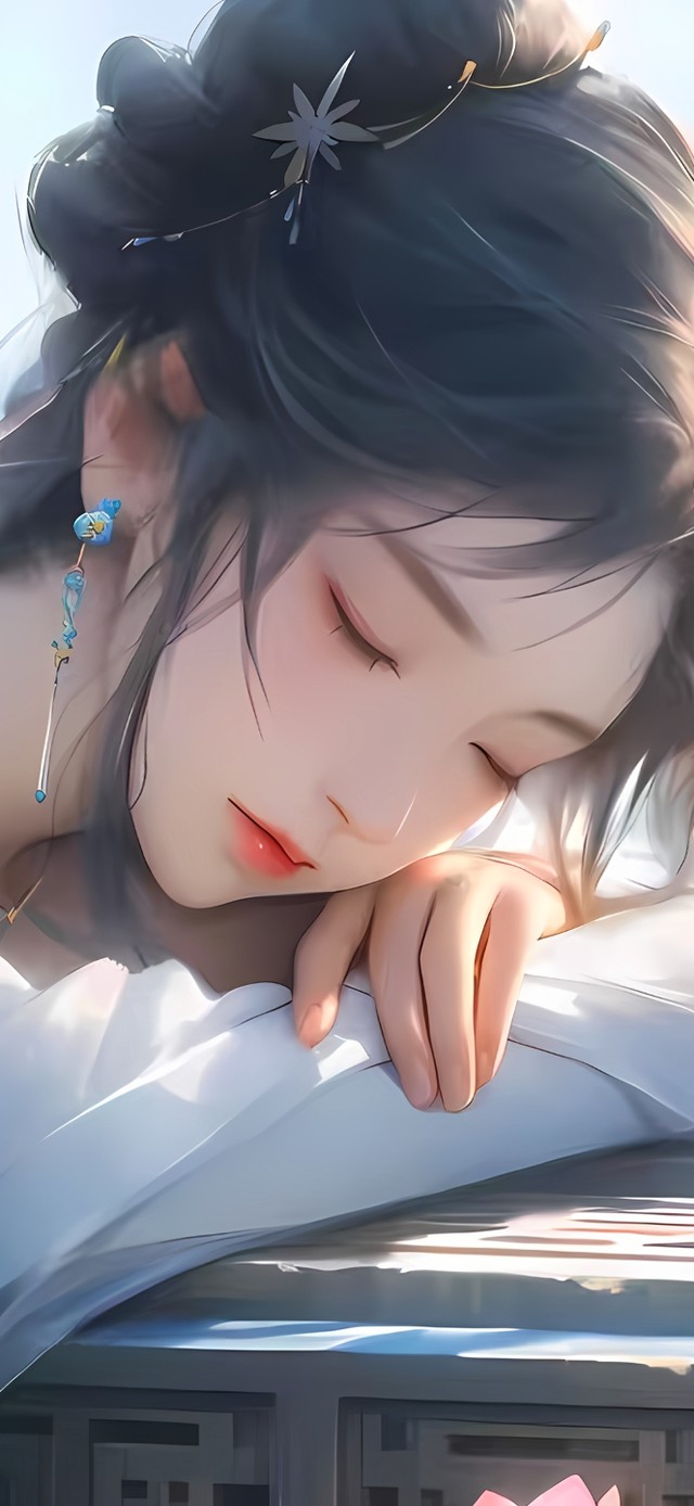 4k古风长裙女孩