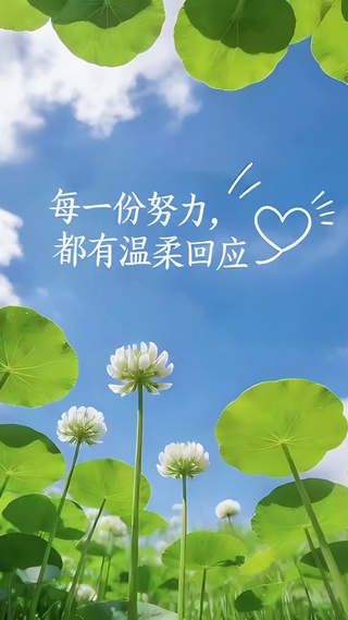 每份努力都有温柔回应