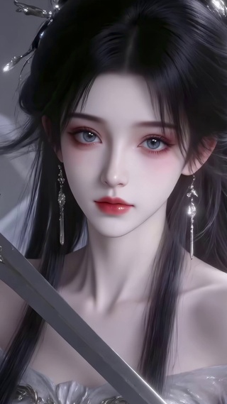 古风仙剑女孩