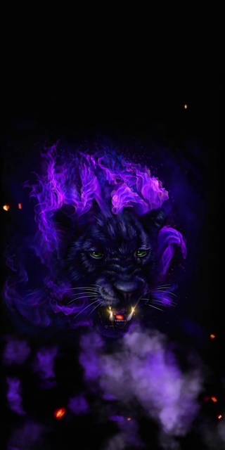 紫色暗影黑豹