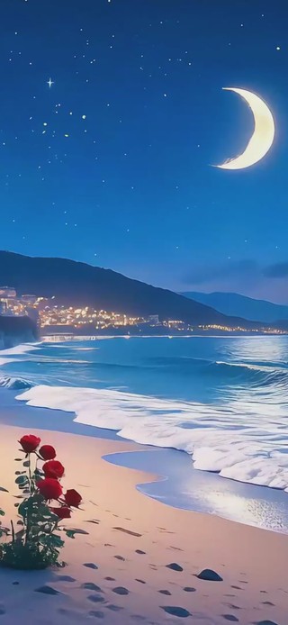 浪漫大海边