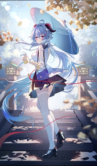 甘雨 奶茶-画师：喵咕君QvQ