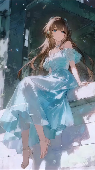 二次元插画女孩