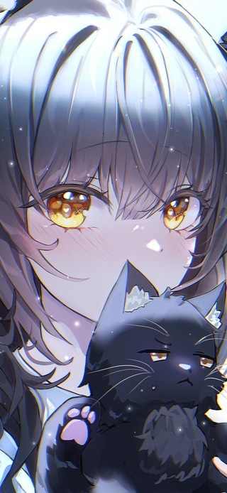 4K呆萌可爱猫猫少女