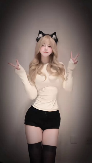 美女爱跳舞
